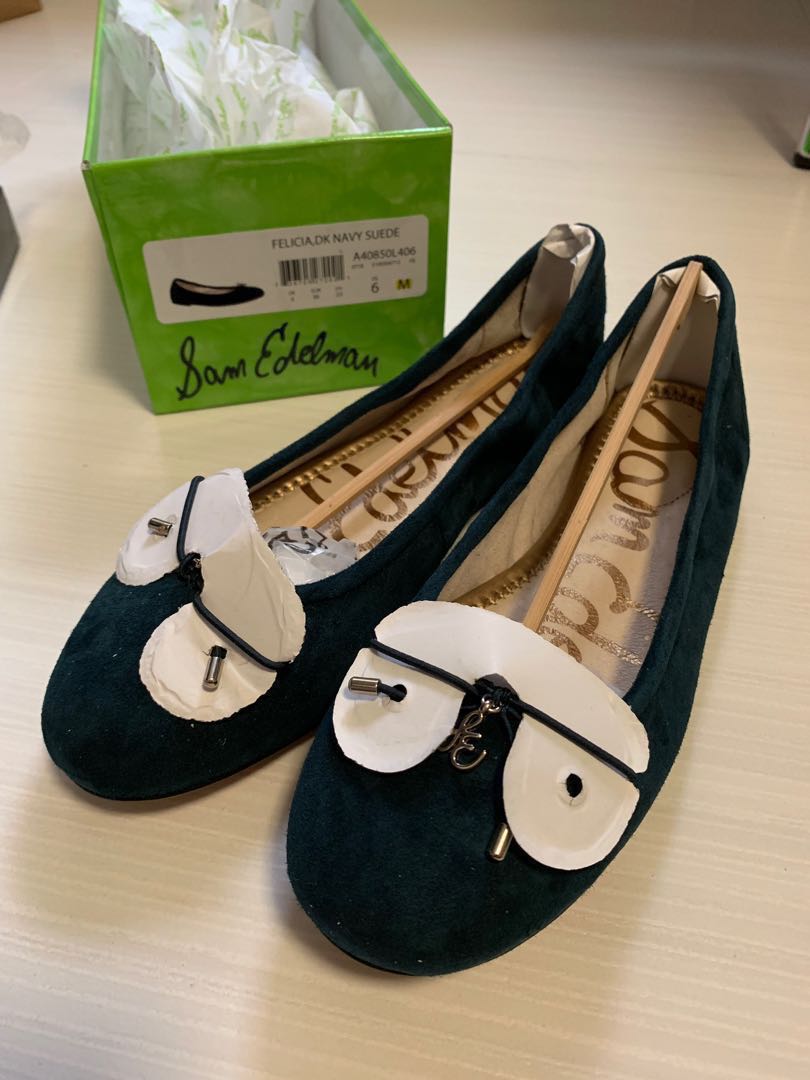 Sam edelman navy flats deals