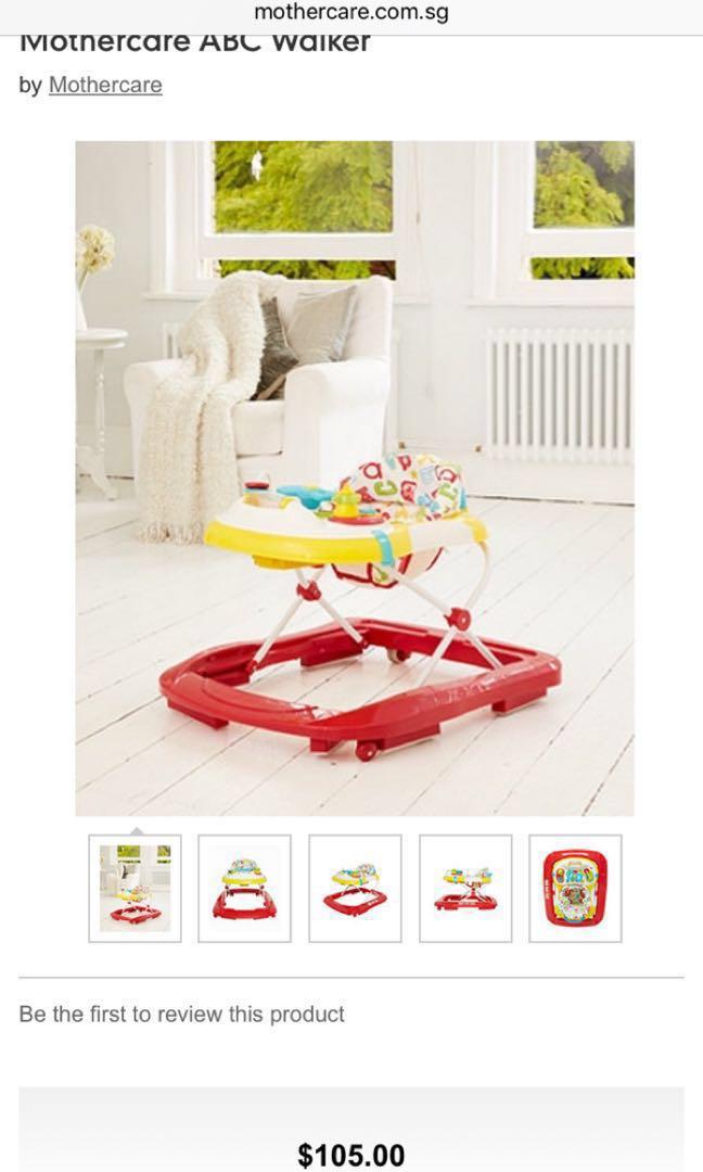 mothercare abc walker