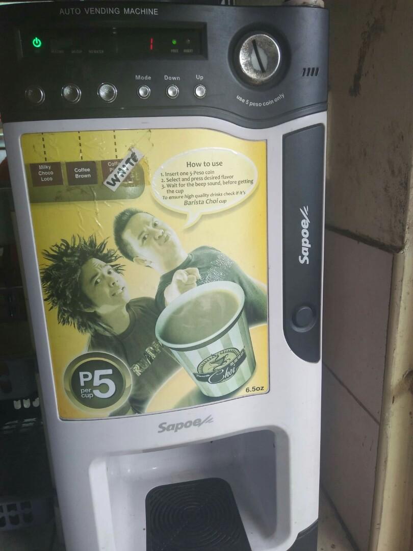 Barista Choi Coffee vending machine, TV & Home Appliances, Kitchen