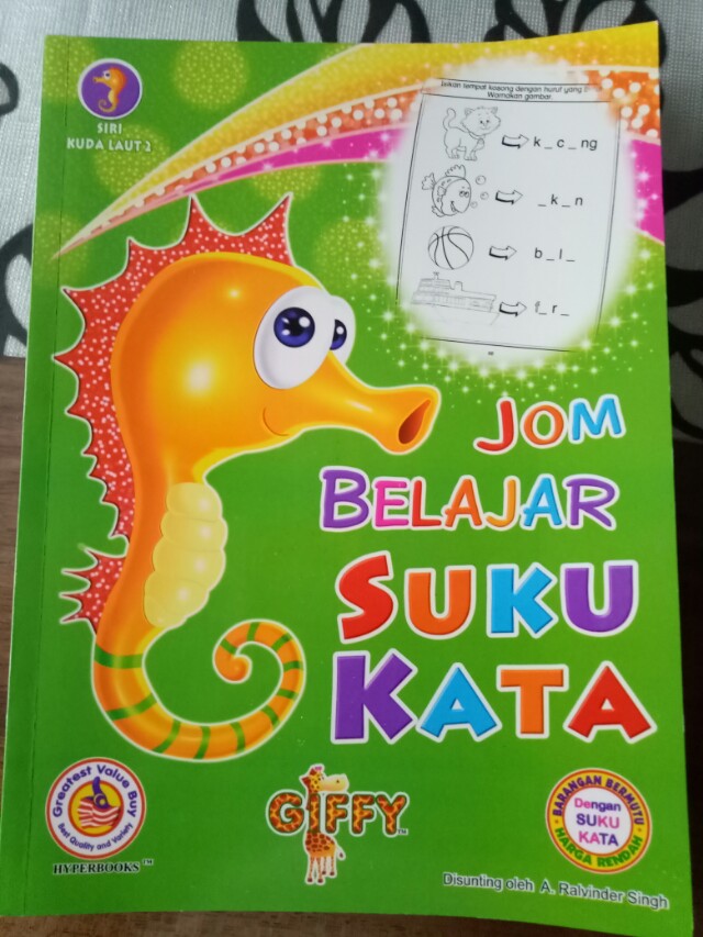 Belajar Suku Kata Hobbies Toys Books Magazines Children S Books On Carousell