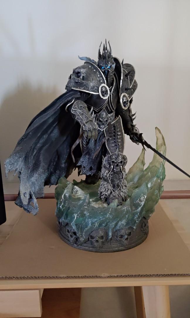 Blizzard World Of Warcraft Arthas Lich King Toys Games Bricks Figurines On Carousell Reign of chaos and his tragic tale has enraptured gamers worldwide. warcraft arthas lich king
