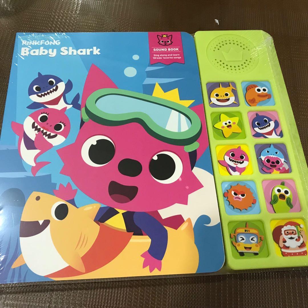 baby shark sound book