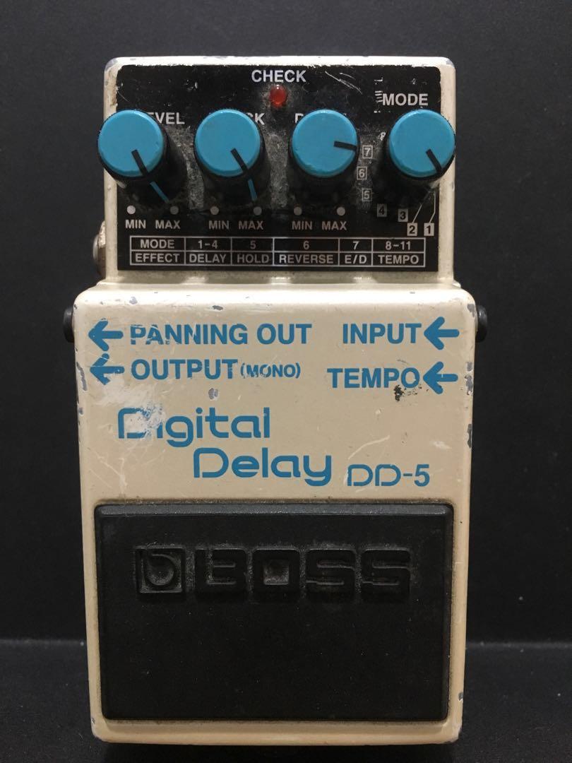 Boss DD-5 Digital Delay, 興趣及遊戲, 音樂、樂器& 配件, 樂器配件