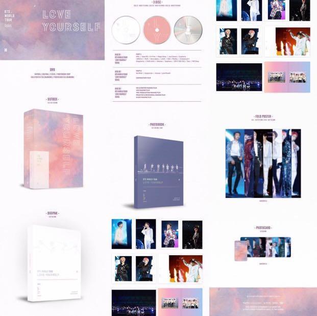 Bts Love Yourself World Tour In Seoul Dvd Sharing K Wave Di Carousell
