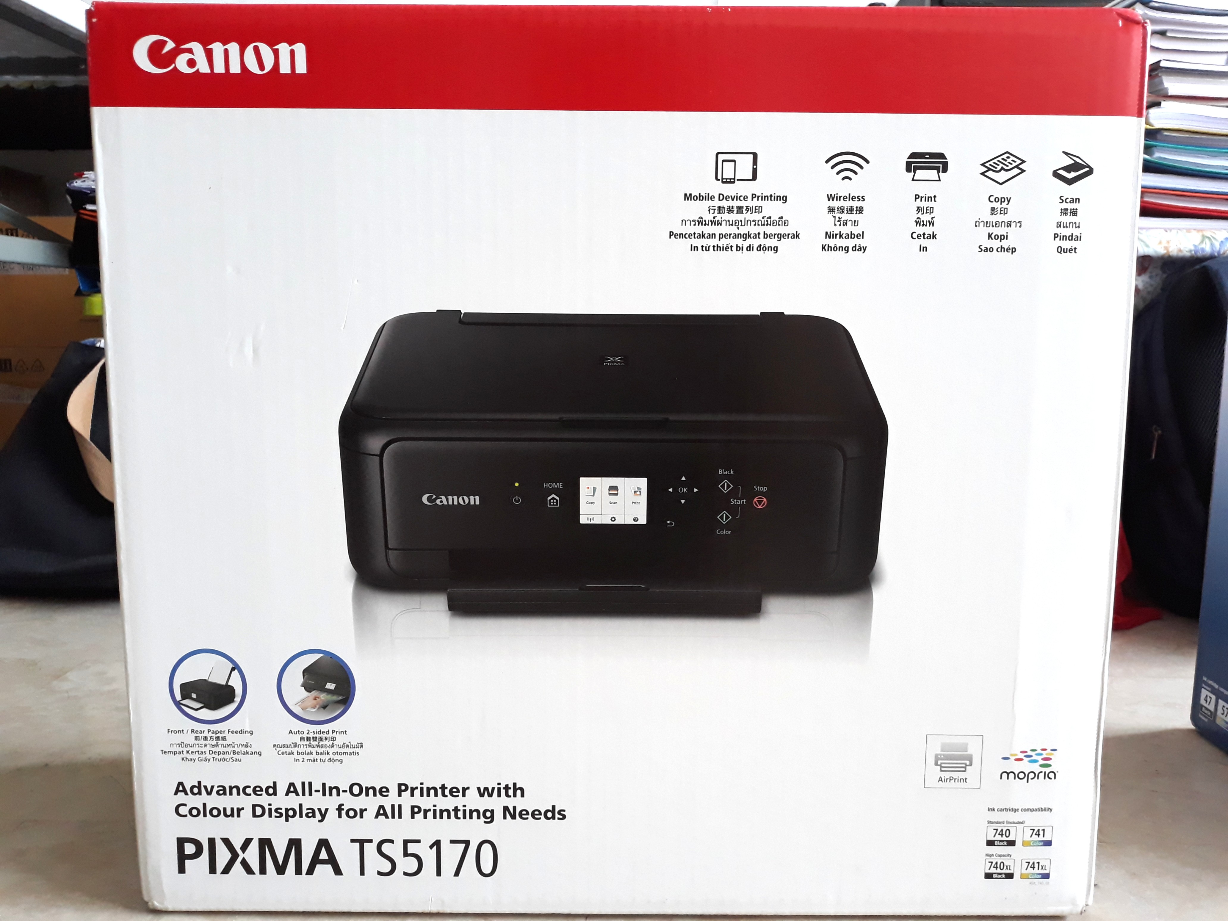 Canon Printer Pixma Ts5170 Computers Tech Printers Scanners Copiers On Carousell