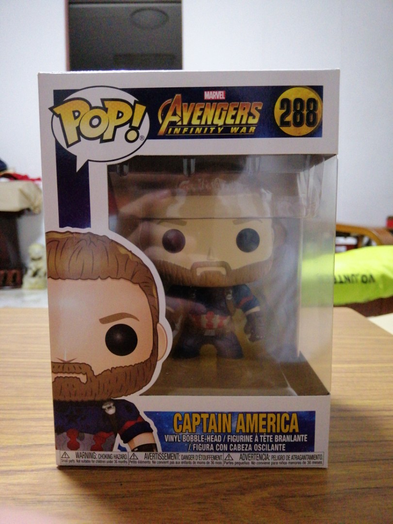 capitan america funko pop infinity war