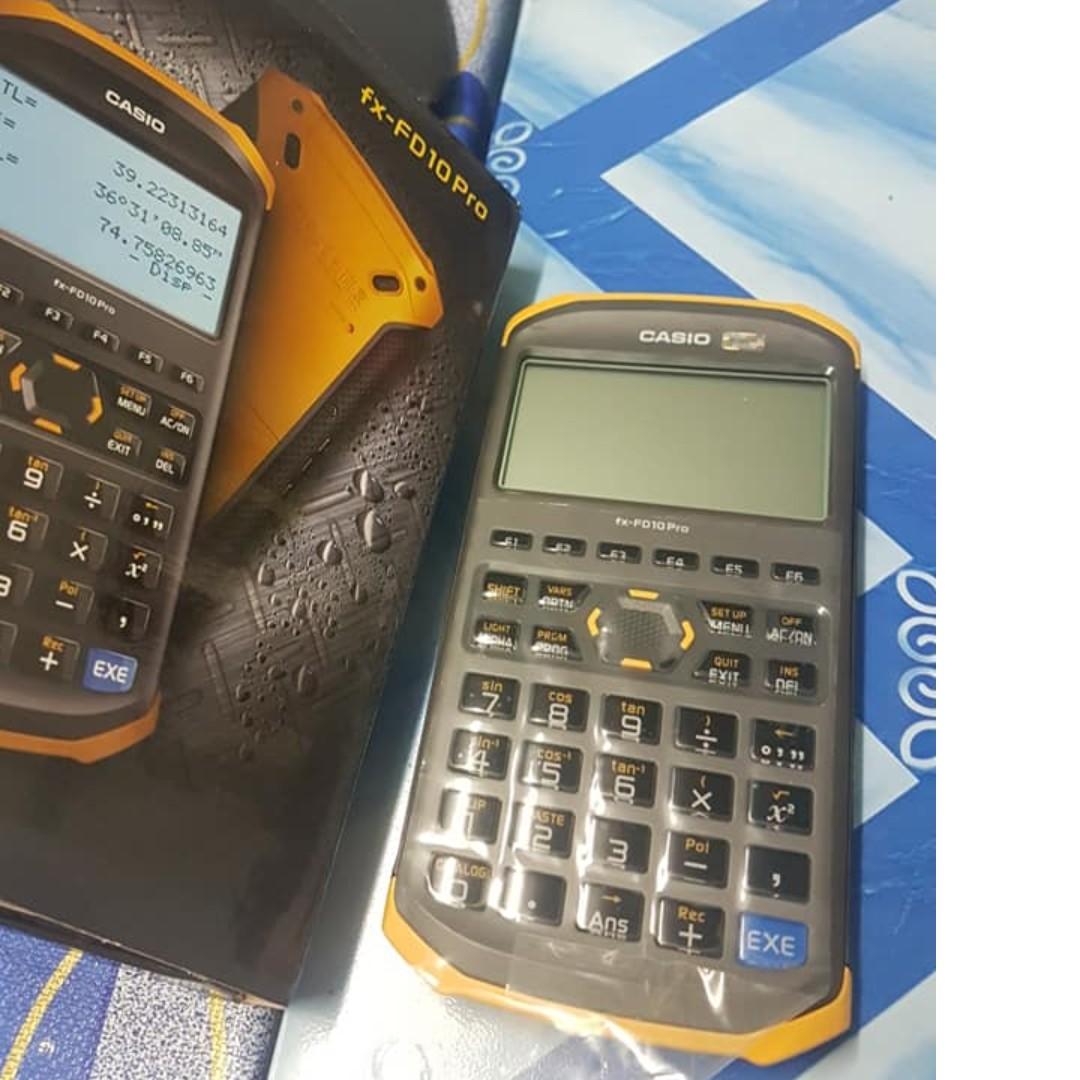 casio fd 10 pro with survey program Computers Tech Printers