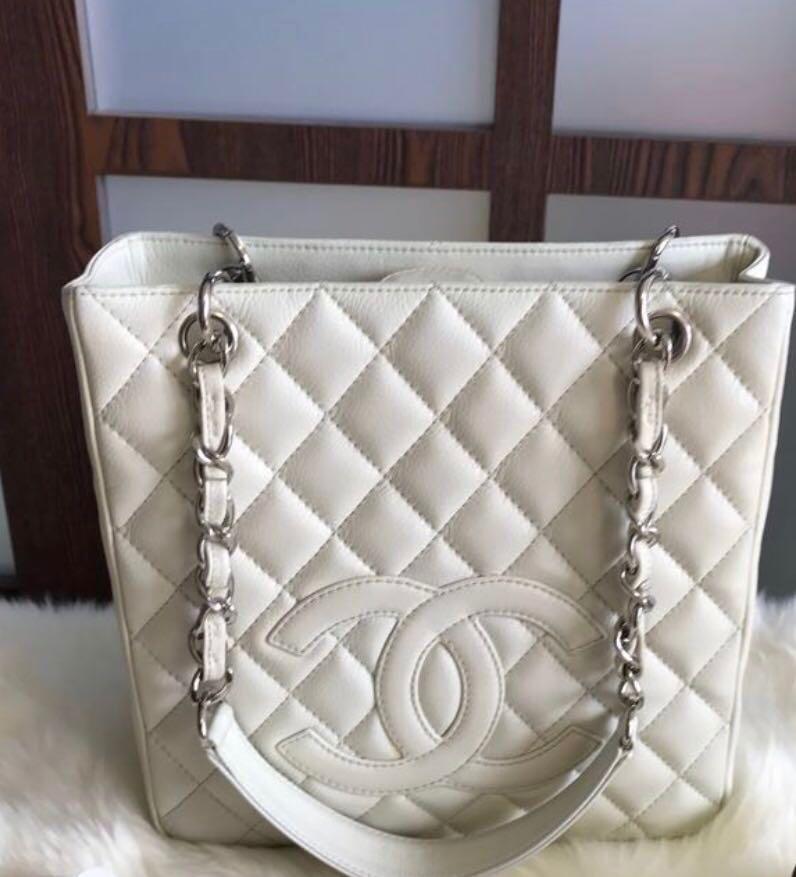 chanel caviar petite shopping tote