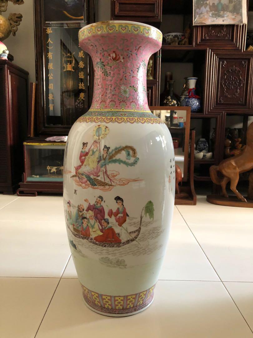 Chinese Vase for sale, Furniture & Home Living, Kitchenware & Tableware
