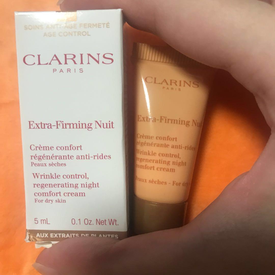 clarins extra firming nuit creme regenerante anti rides