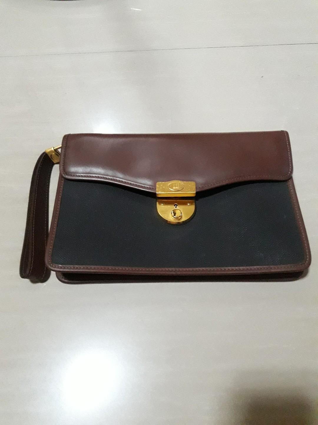 dunhill mens clutch bag