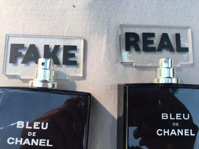 FAKE VS REAL BEWARE FAKE PERFUME PEEPS . OUR IS 1000 ORIGINAL