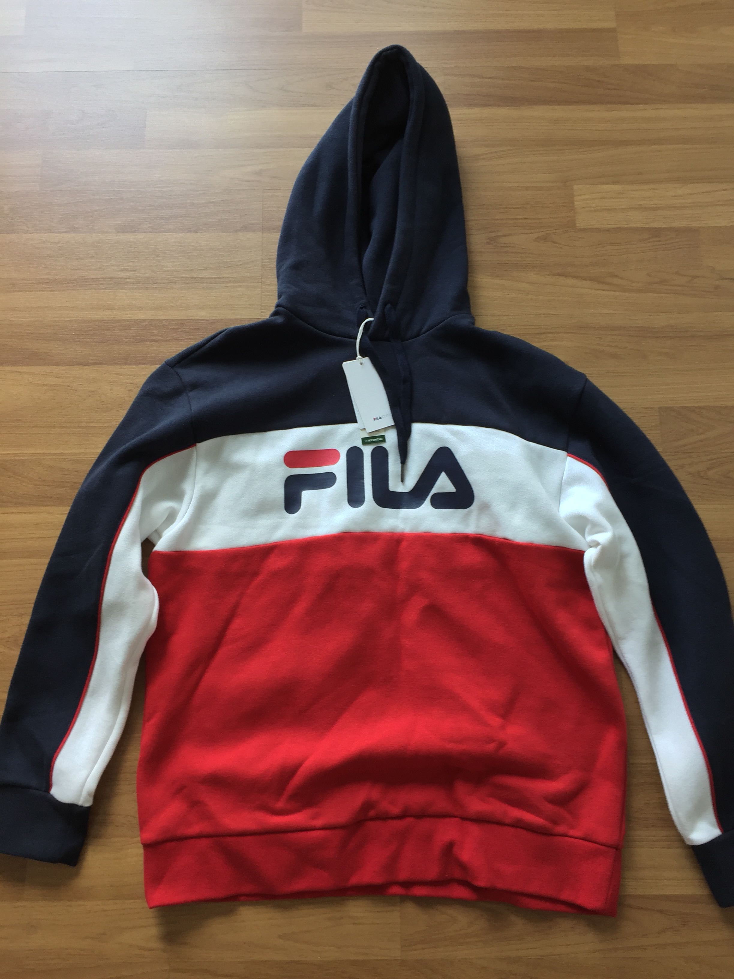 Hoodie fila tricolor new arrivals