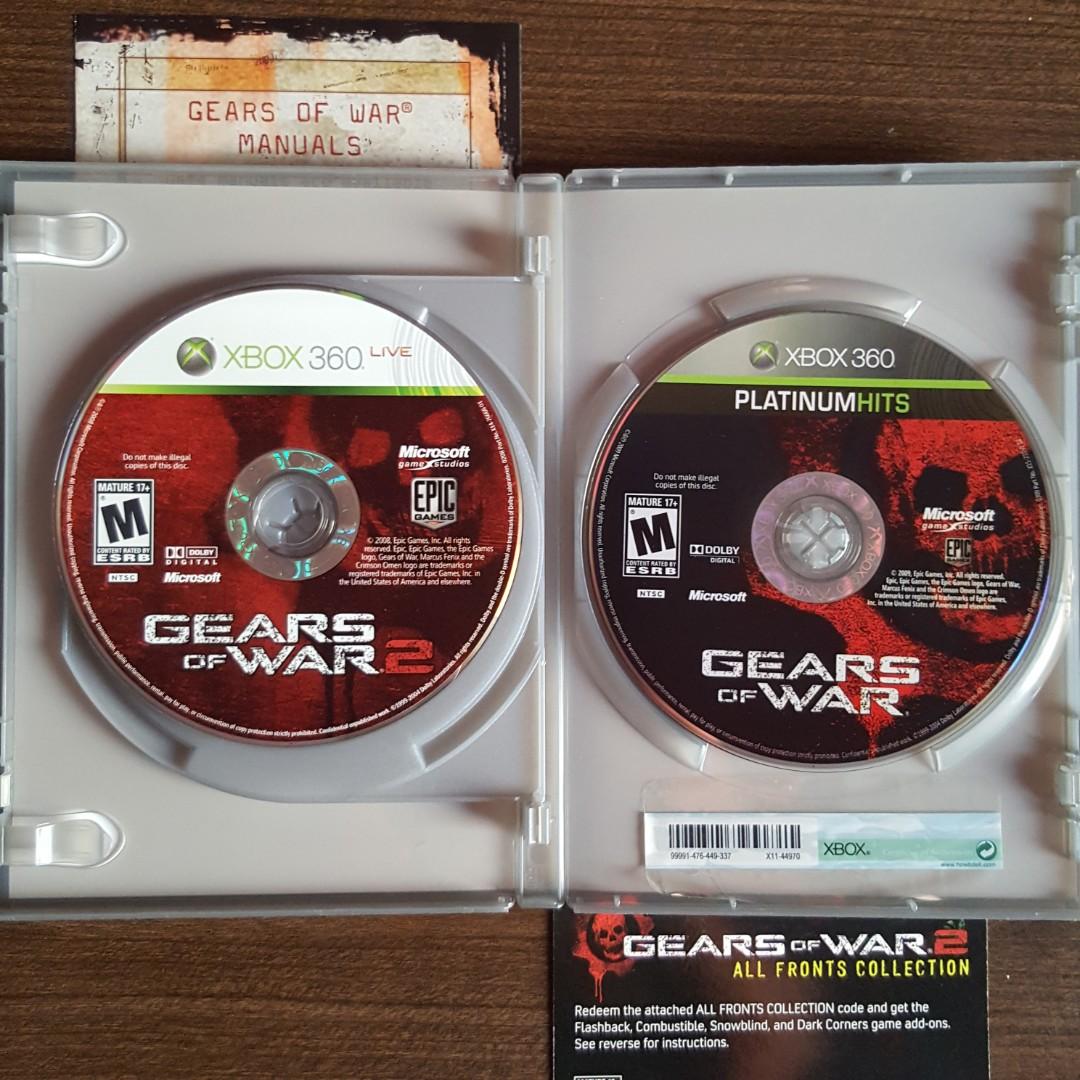 GEARS OF WAR Triple Pack, Video Gaming, Video Games, Xbox