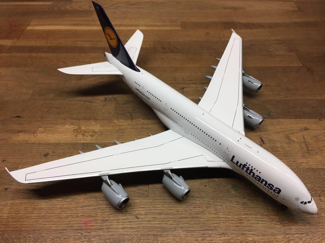 lufthansa toy airplane
