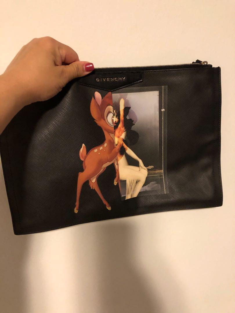 Givenchy Bambi clutch bag, Women's 