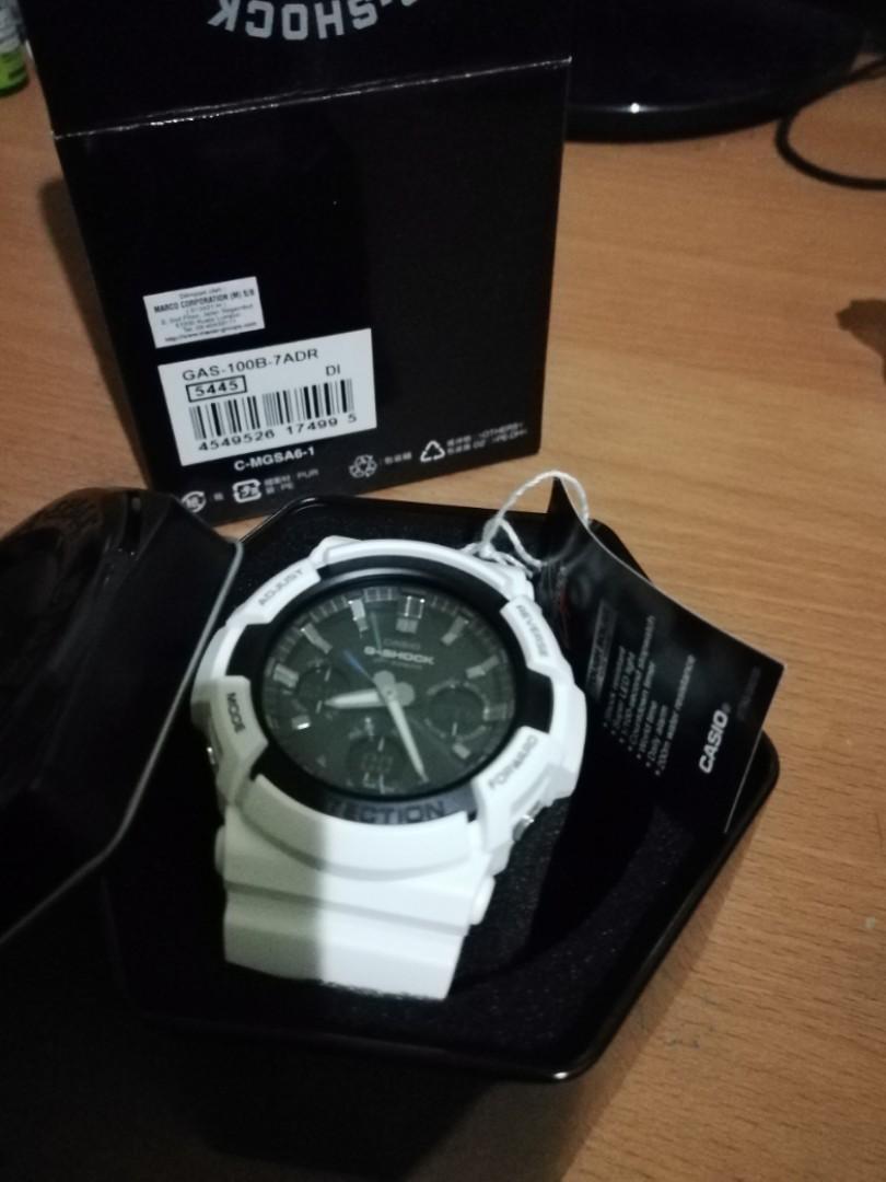 g shock 5445 gas 100b