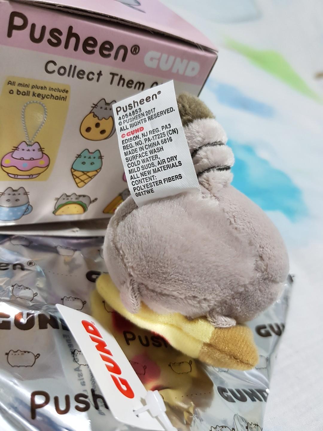 pusheen pizza plush