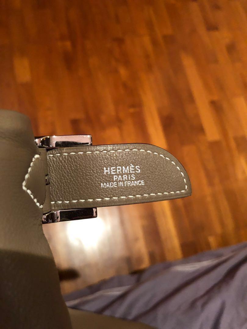 Hermes Massai Cut 40cm Etoupe Swift - Make me an Offer!, Luxury, Bags &  Wallets on Carousell