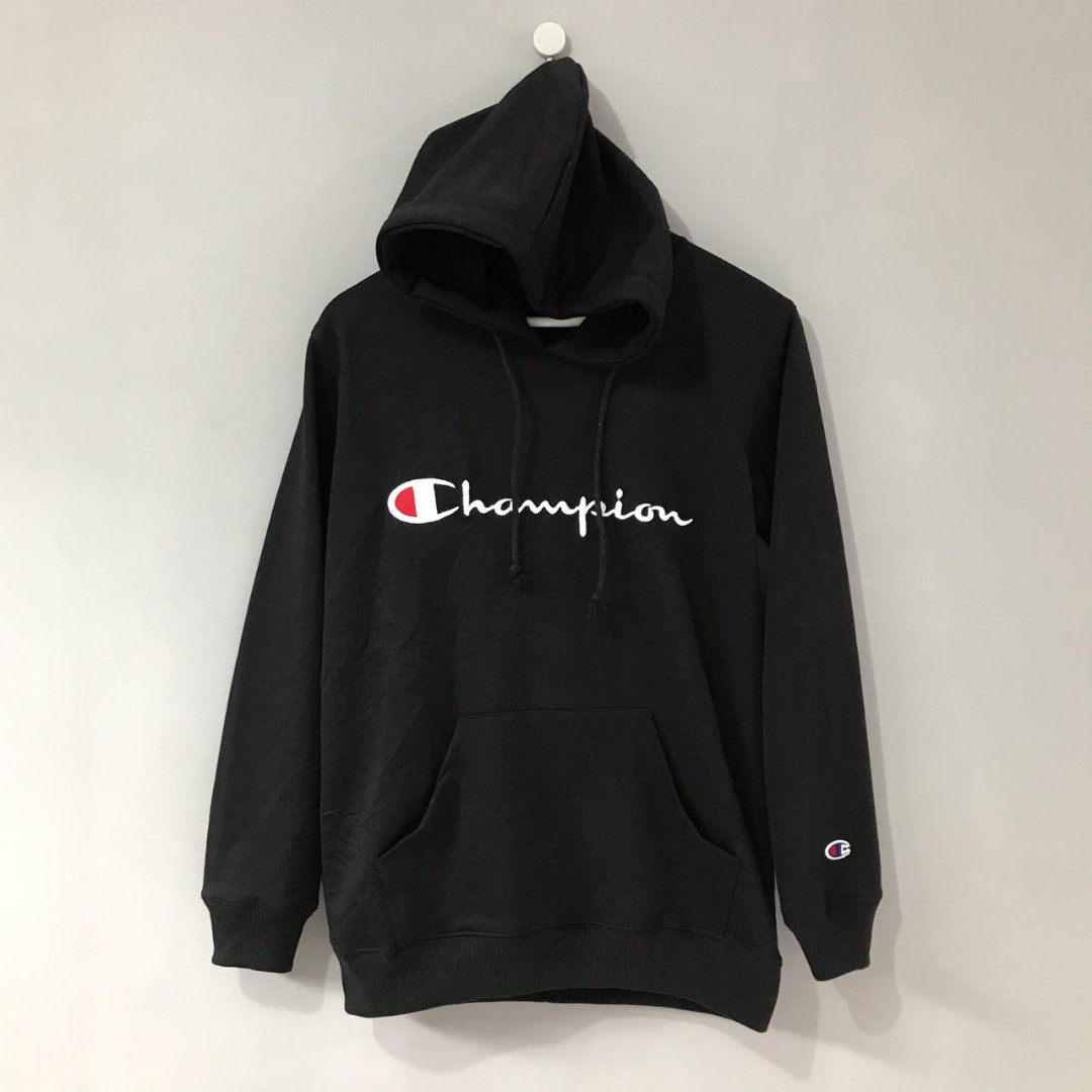 Hoodie champion bordir hotsell
