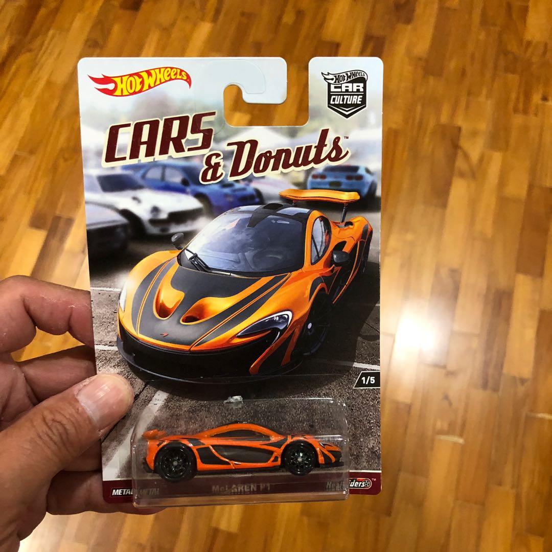 hot wheels cars and donuts mclaren p1