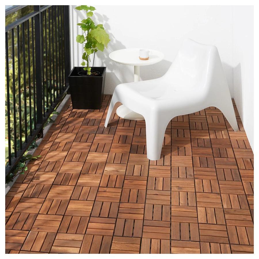 Ikea deck decking tiles, Furniture & Home Living, Outdoor Furniture on ...