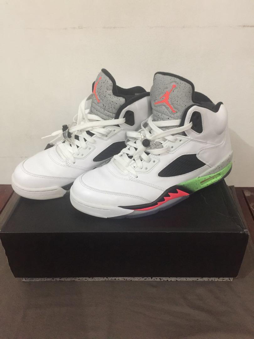 jordan 5 poison green price
