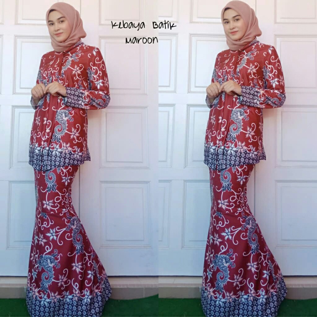 40 Koleski Terbaik  Design  Baju  Kain Batik Viral Kelly 