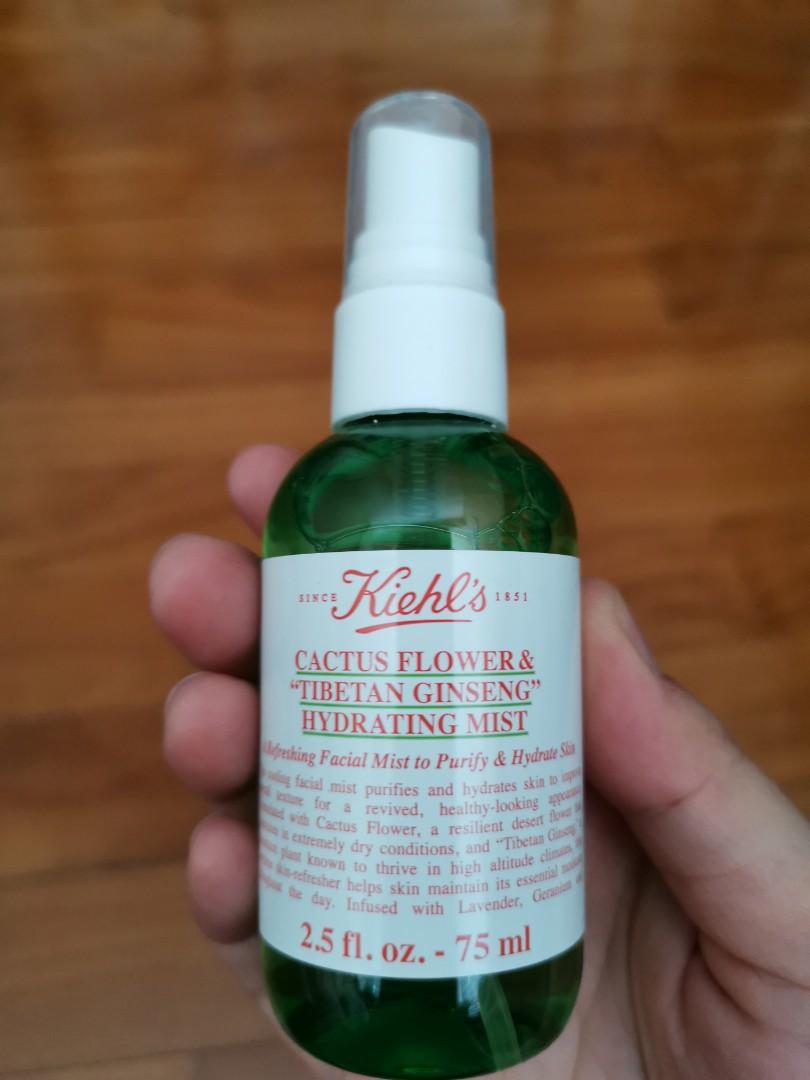 Kiehl S Cactus Flower Tibetan Ginseng Hydrating Mist Health Beauty Face Skin Care On Carousell