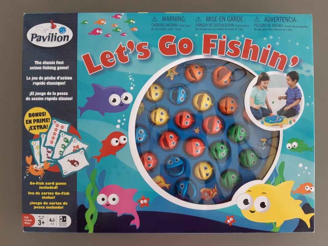 Let's go fishing - fishing game, Hobbies & Toys, Toys & Games on Carousell