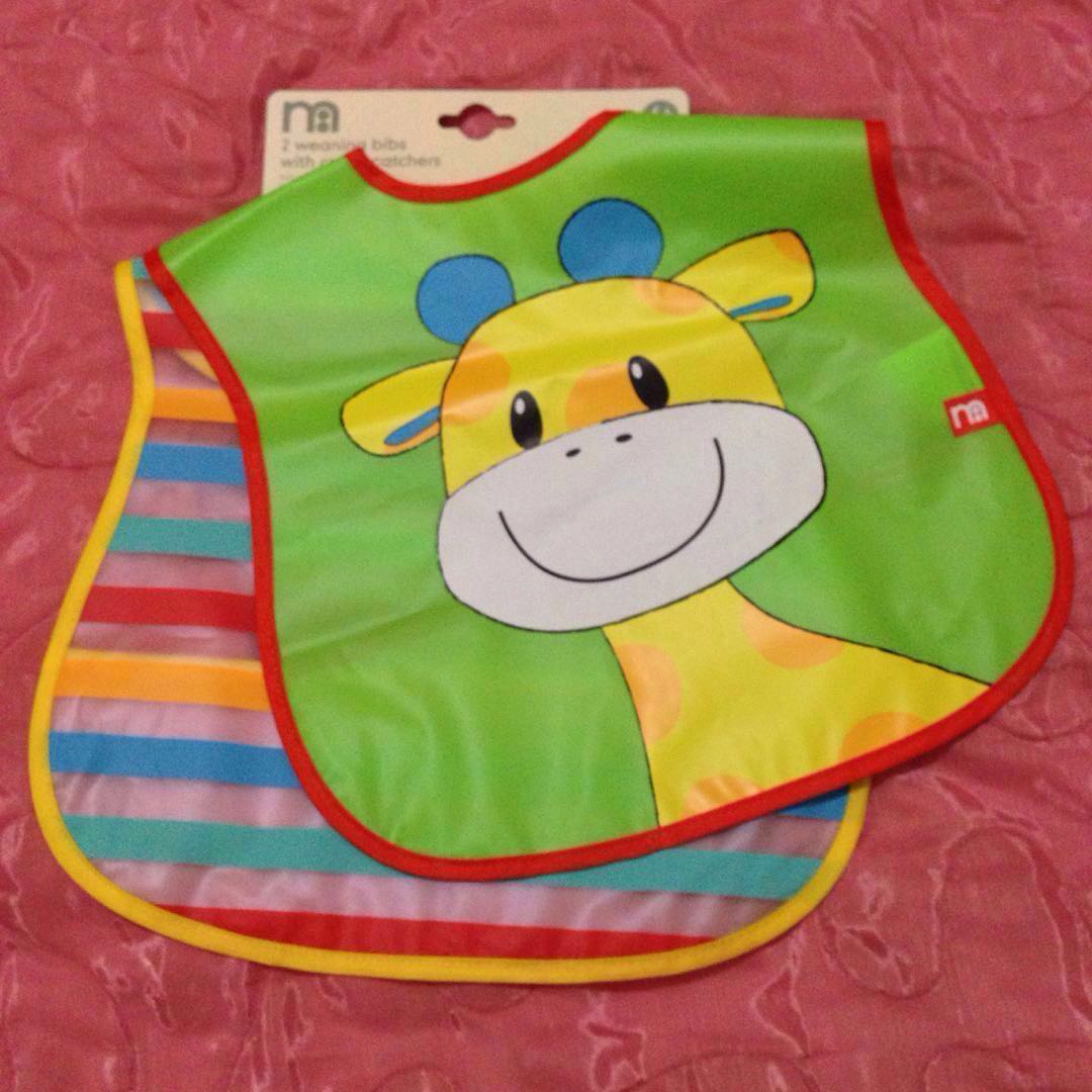 mothercare weaning bibs