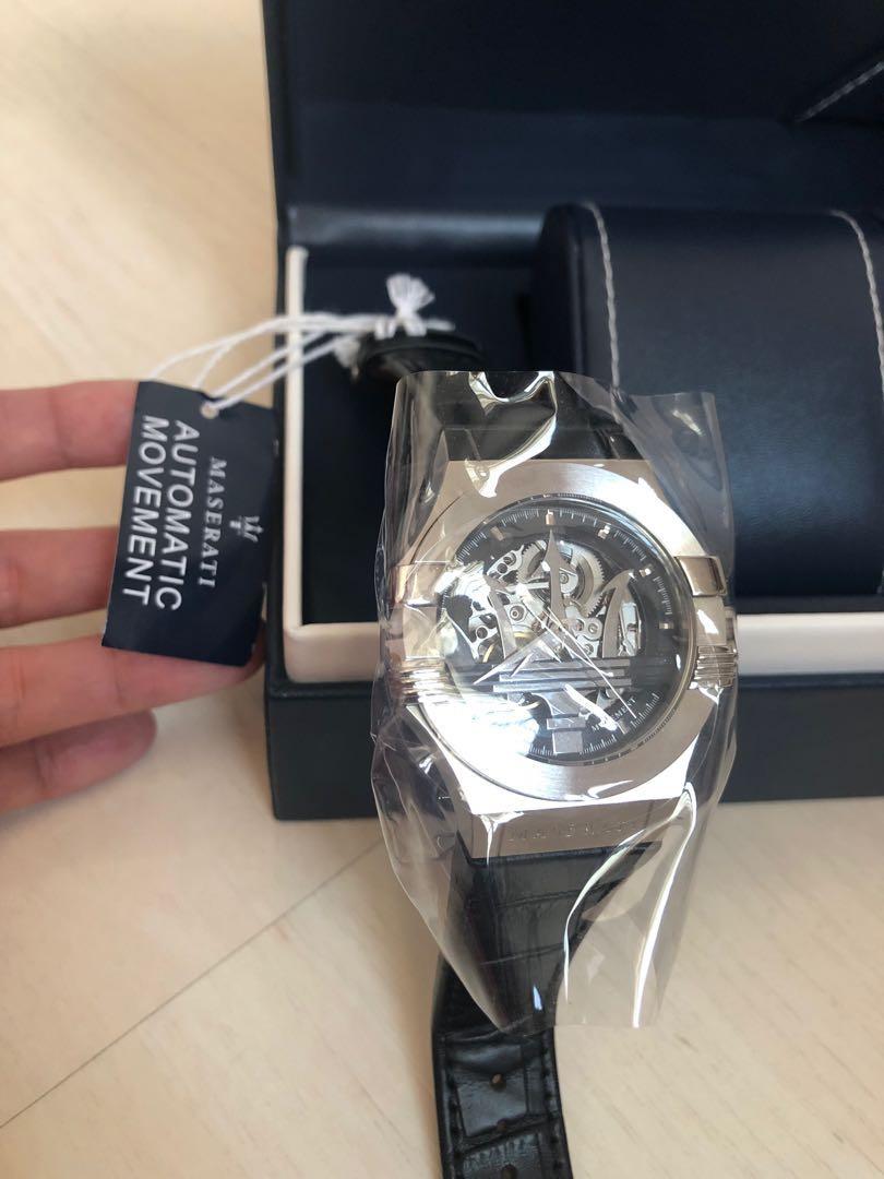 Maserati Potenza Automatic Black Dial, Mobile Phones & Gadgets ...