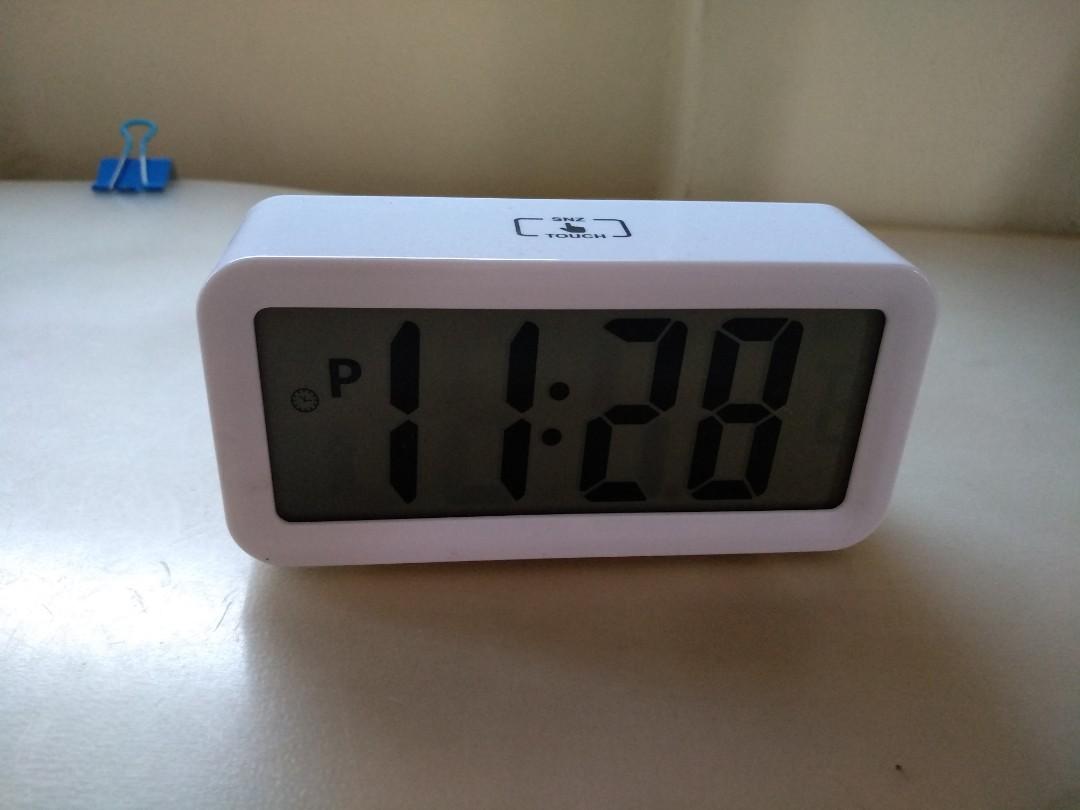 Miniso Alarm Clock, Furniture & Home Living, Home Decor, Clocks on
