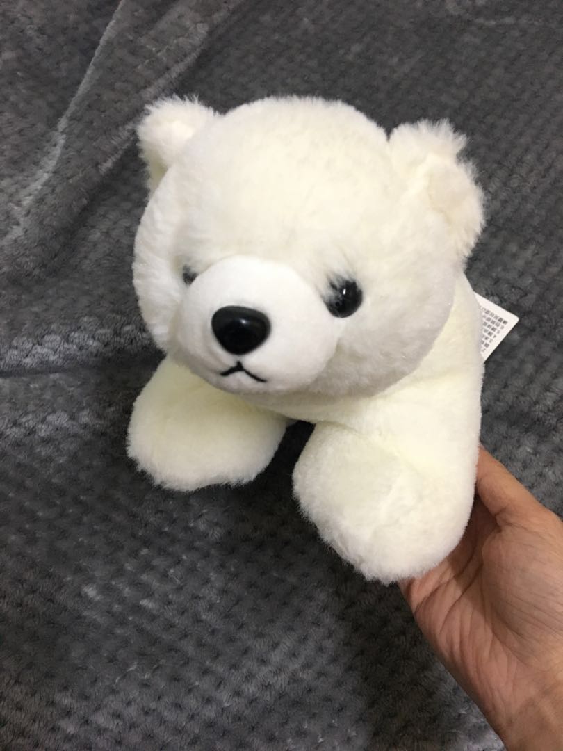 polar bear plush toy miniso