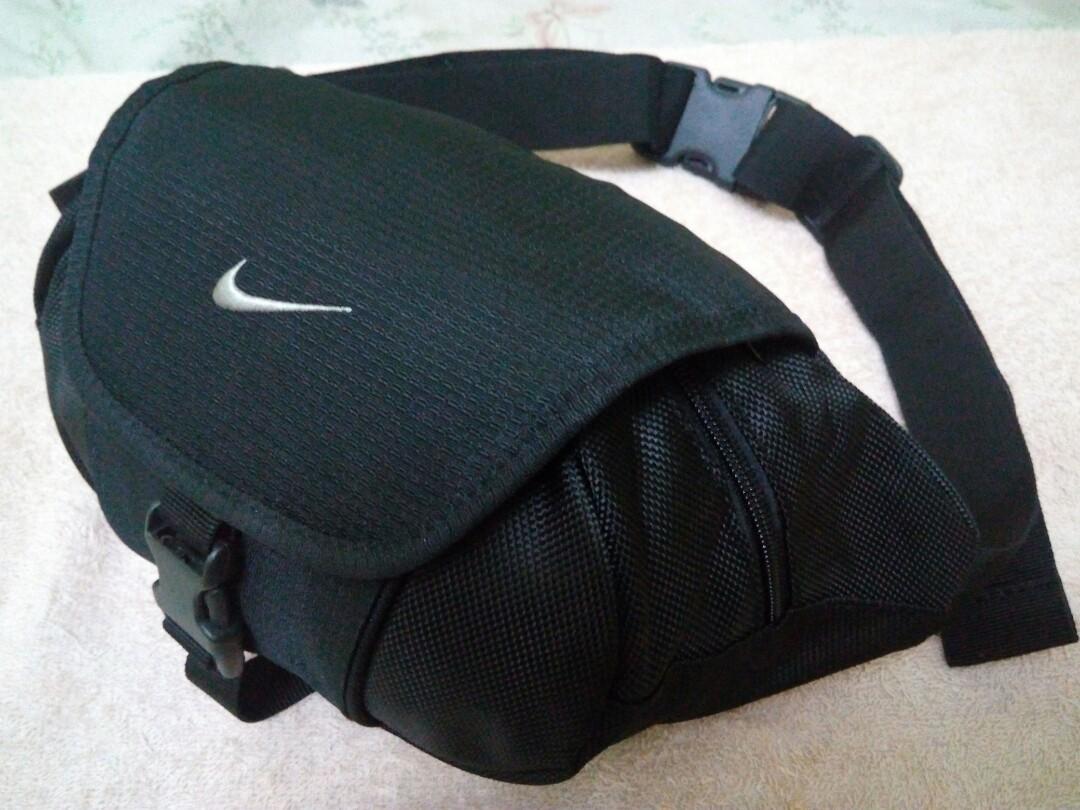 Nike Black Belt Bag On Carousell
