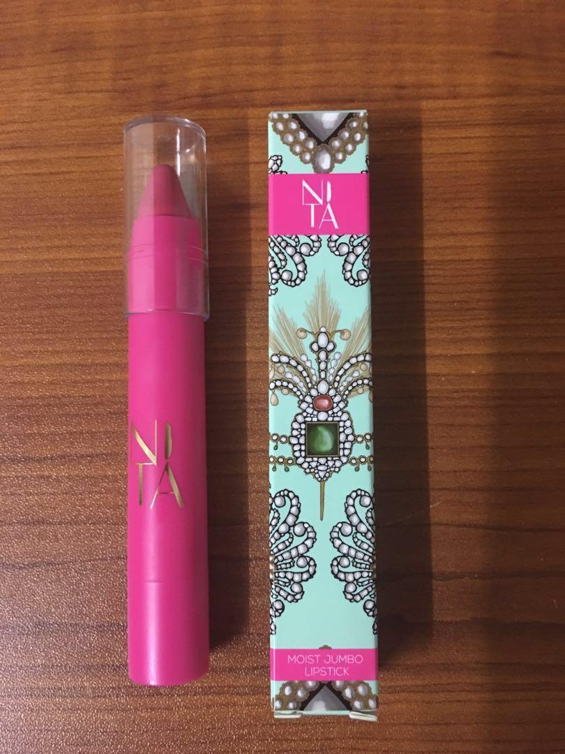 Nita Cosmetics Antalya Moist Jumbo Lipstick In Blush Pink Health Beauty Makeup On Carousell