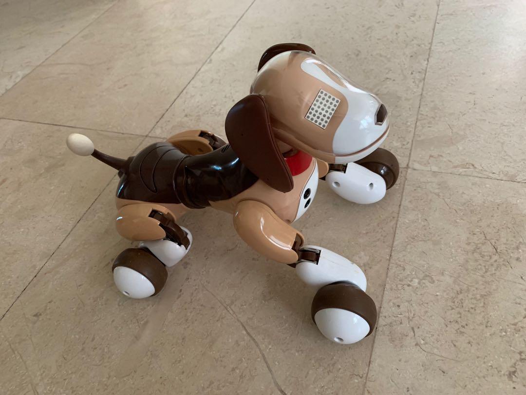 Omnibot Hello Zoomer robot dog, Hobbies & Toys, Toys & Games on Carousell