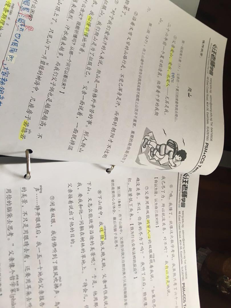 P5 Wang Learning Centre Notes Books Stationery Textbooks Primary On Carousell