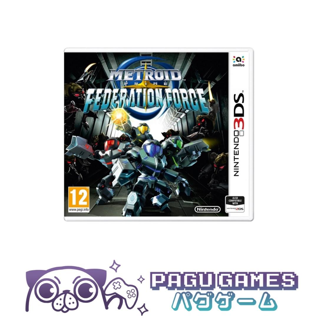Pagu Games Metroid Prime Federation Force Toys Games