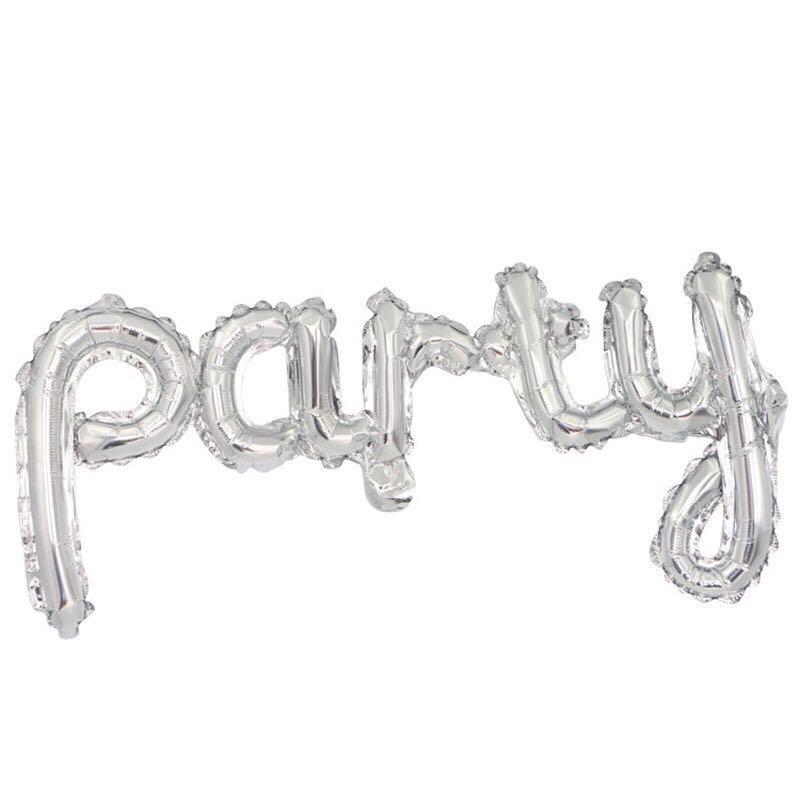 PARTY Letter Foil Balloon, Hobbies & Toys, Stationary & Craft