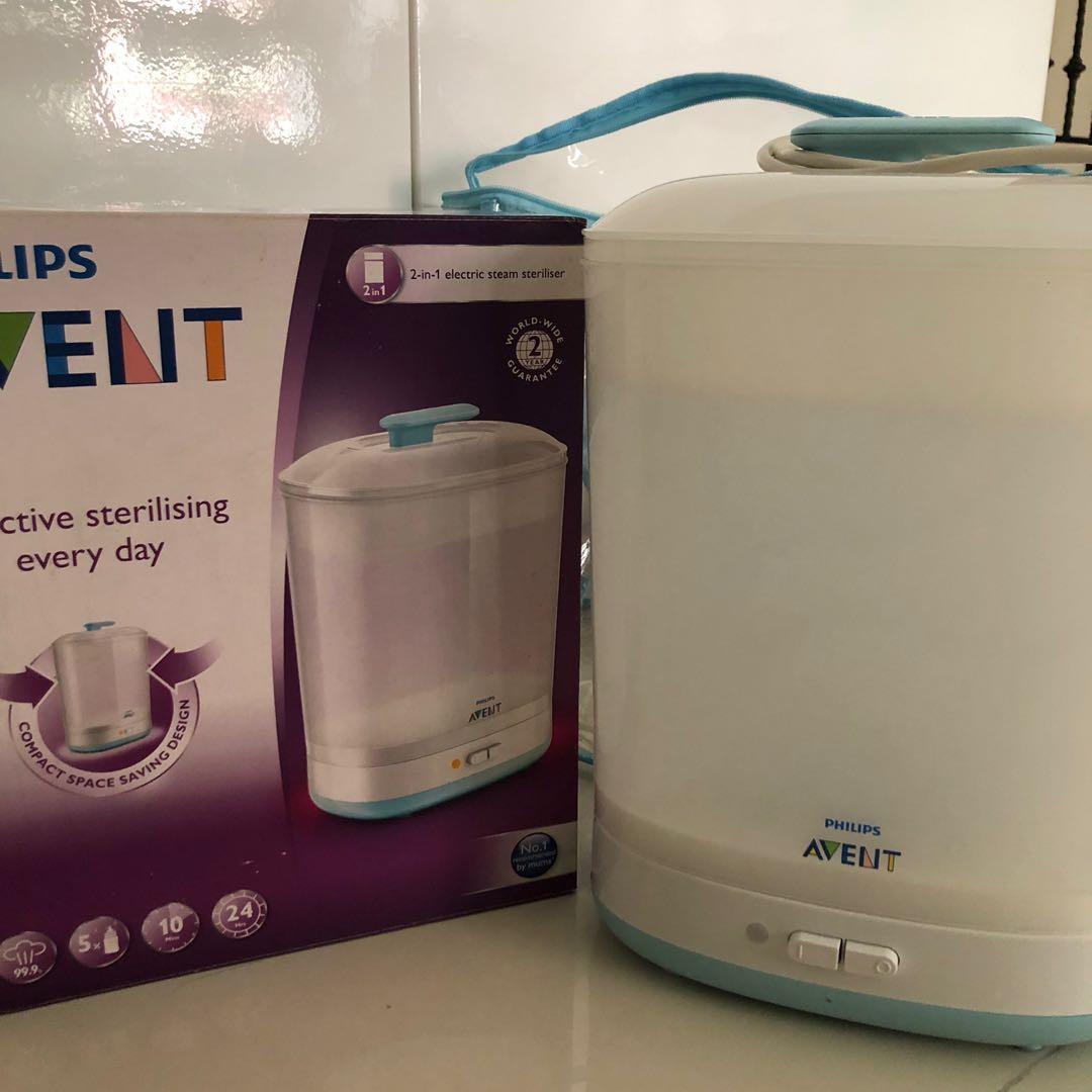 philips avent steriliser 2 in 1
