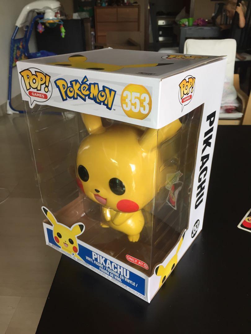 pikachu 10 inch funko pop
