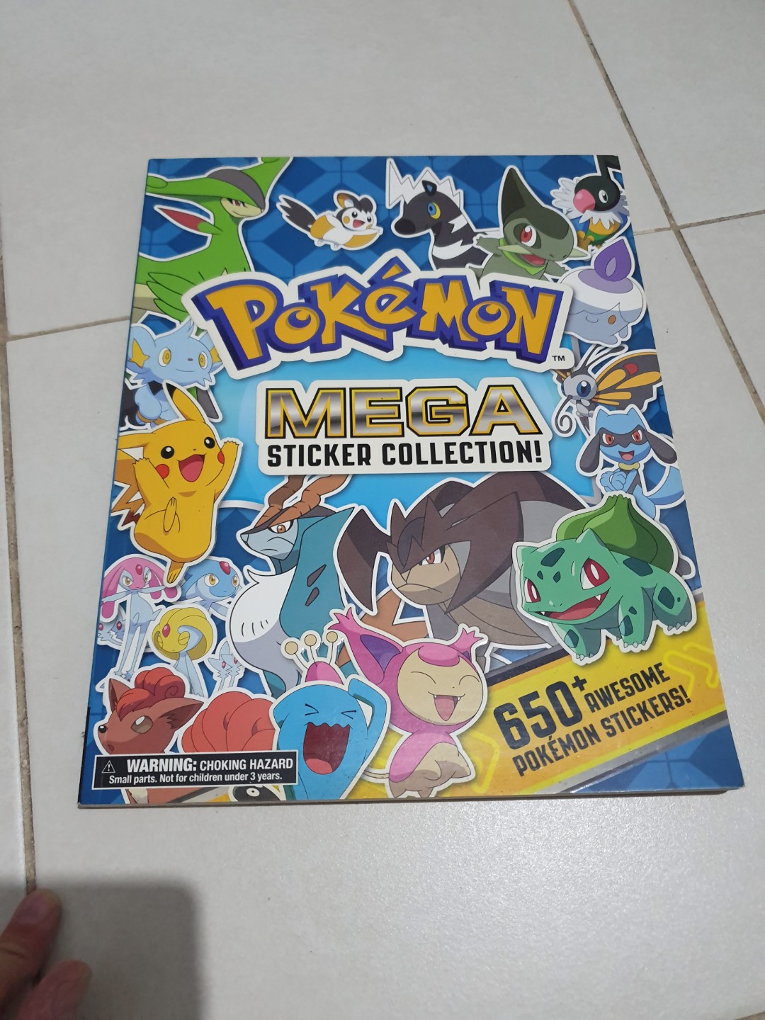 Pokemon mega sticker collection
