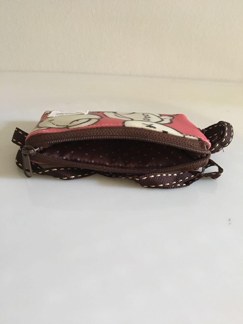 Pouch (Category: Belt bags, Clutches and Pouches) located in Singapore. Submitted by recycled (Listing ID 219226608, Image 4). Description: Pouch with neck strap. Can put handphone. 1 transparent compartment for cards.