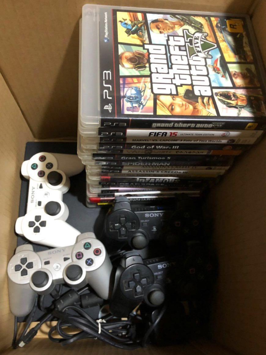 ps3 with games