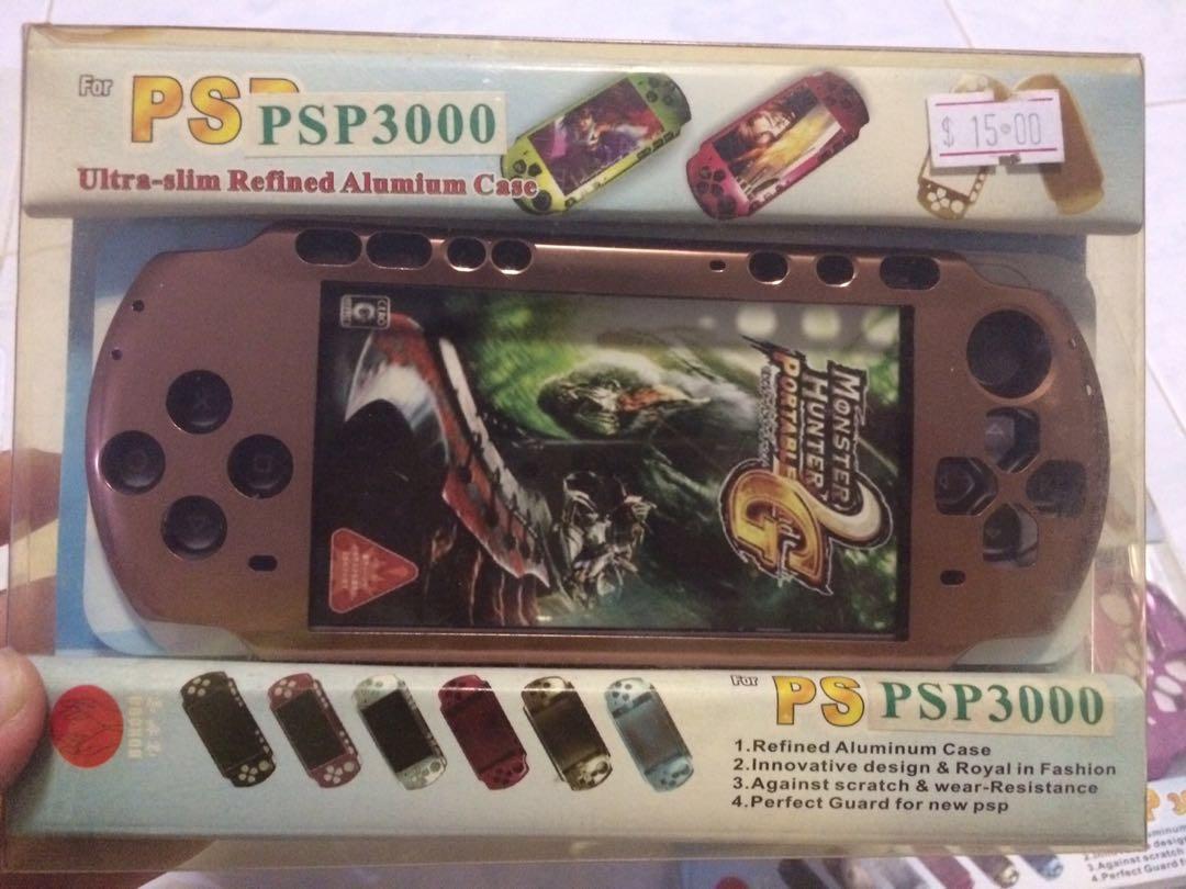 PSP Ultra slim refined aluminum case, Video Gaming, Video Game Consoles