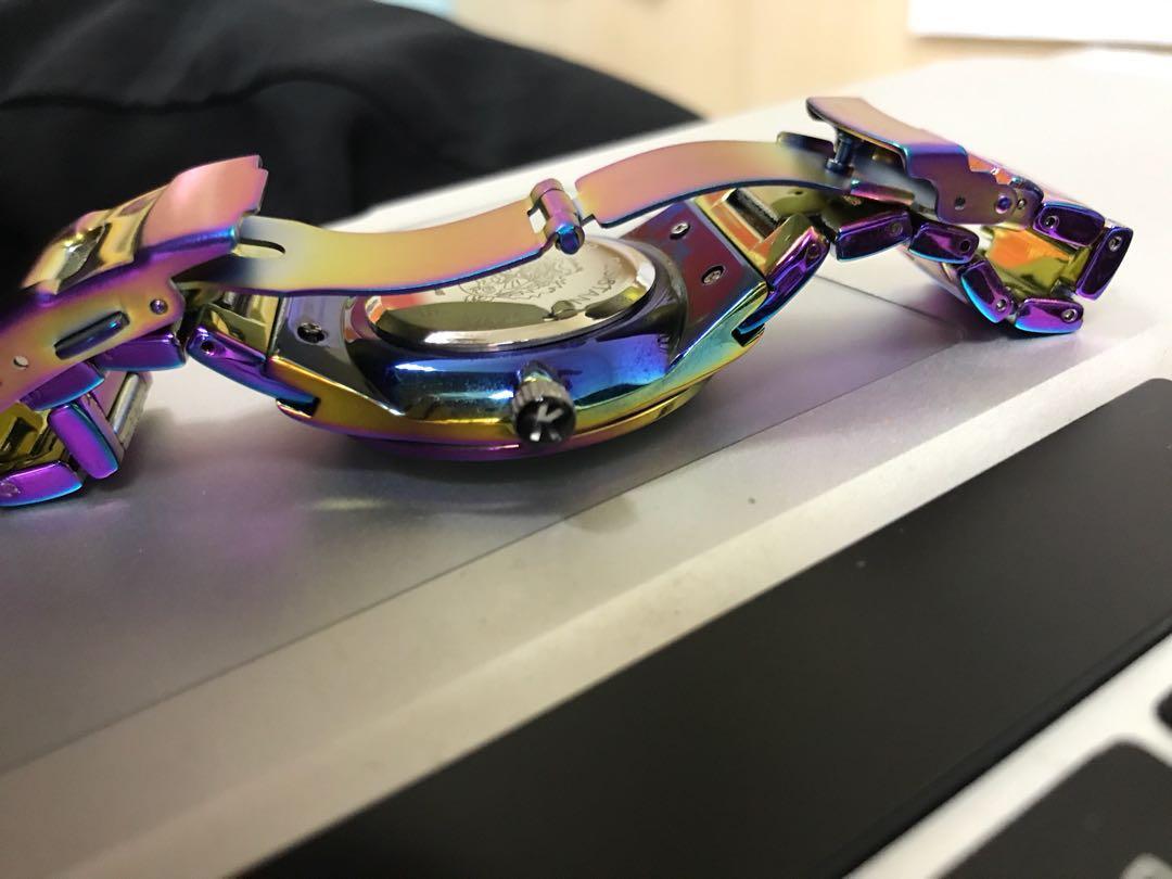 kenzo watch rainbow