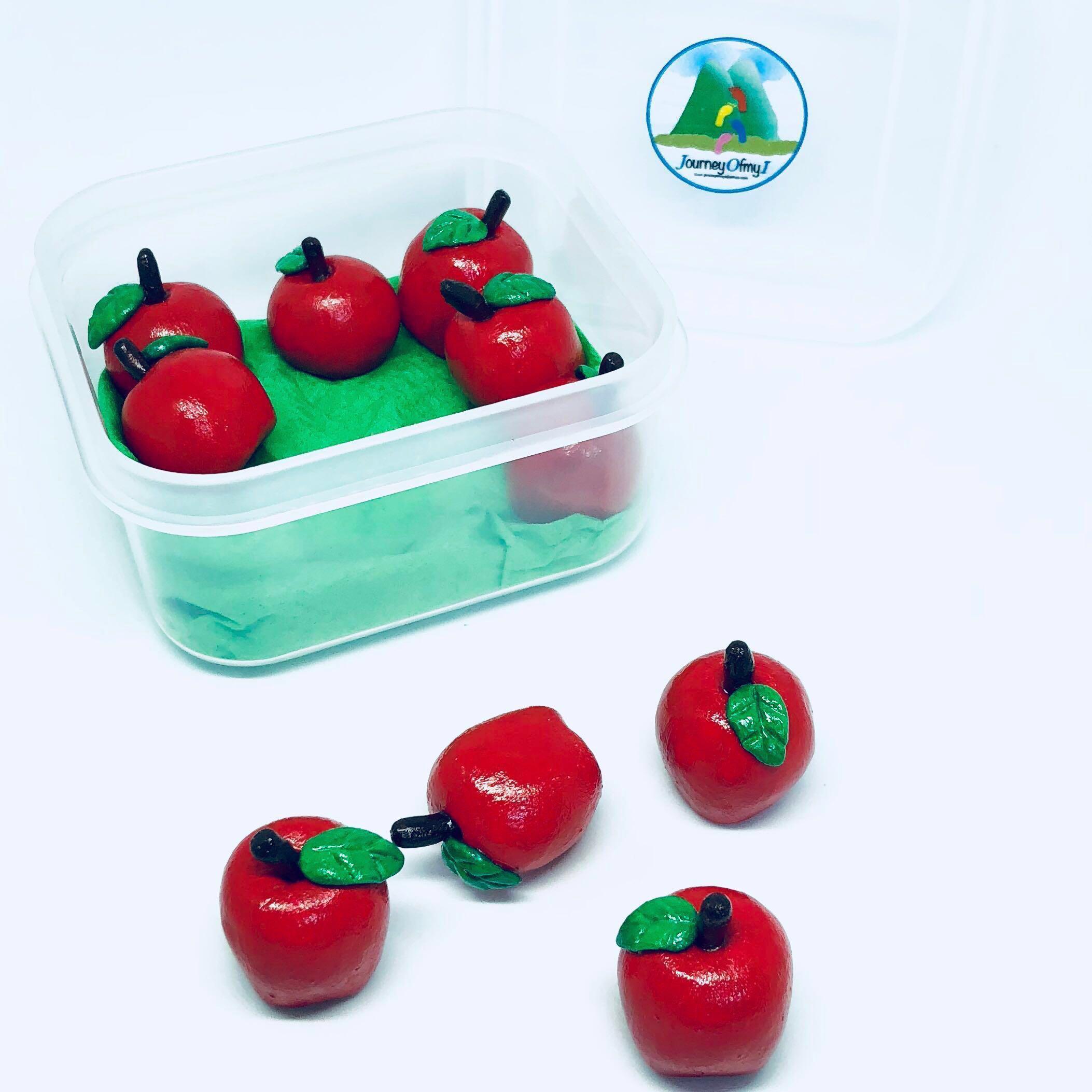 Red Apple Counters Toys Games Others On Carousell