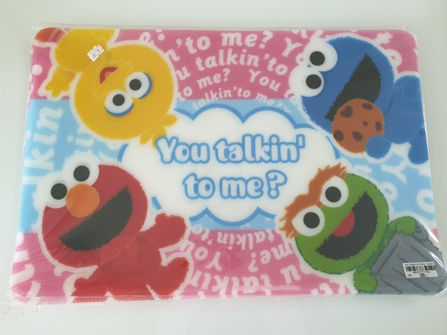 Sesame Street Table Mat Home Appliances Kitchenware On Carousell