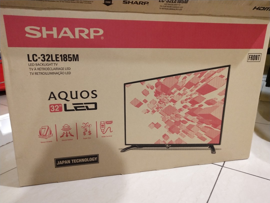 Sharp Led Tv Box SHARP LED TV, TV & Home Appliances, TV & Entertainment, TV on Carousell
